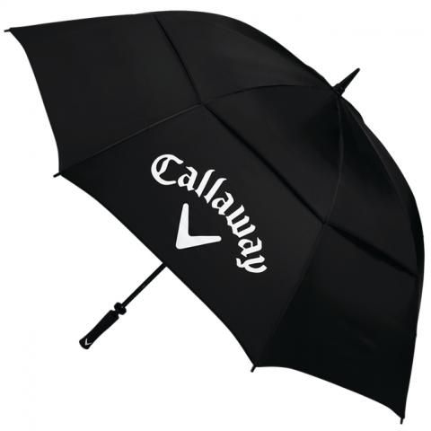 Callaway Classic 64 Inch Double Canopy Golf Umbrella Black/White
