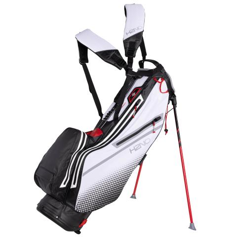 Sun Mountain 2023 H2NO Lite Speed Waterproof Golf Stand Bag Black White