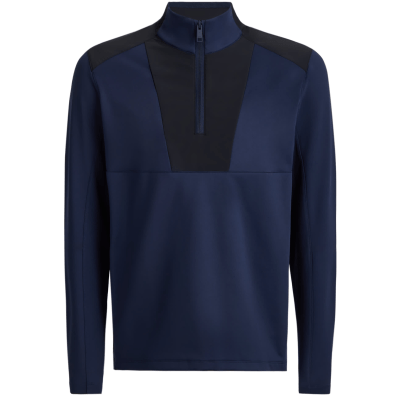 G/FORE Double Knit Zip Neck Sweater