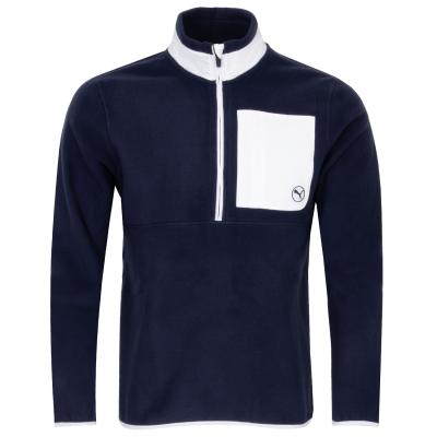 PUMA Fleece 1/4 Zip Sweater