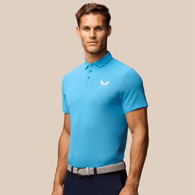 Castore Club Essential Short Sleeve Golf Polo