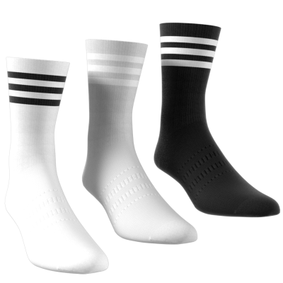 adidas 3 Pk Crew Socks