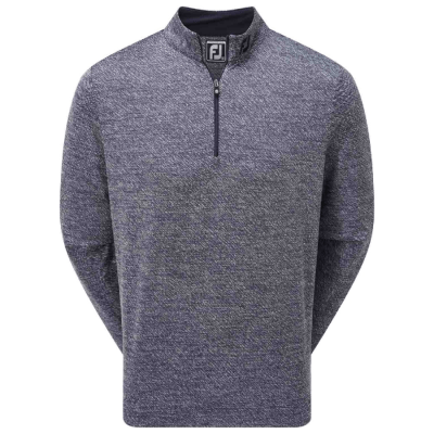 FootJoy Jacquard Chill Out Zip Neck Golf Sweater