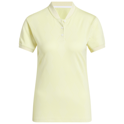adidas Ultimate Jacquard Ladies Golf Polo Shirt