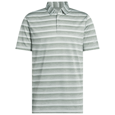 adidas 2 Colour Stripe Golf Polo Shirt