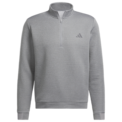 adidas Ultimate365 DWR Textured Zip Neck Sweater