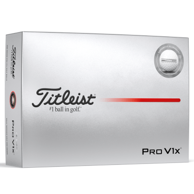 Titleist 2025 Pro V1x Enhanced Alignment Golf Balls