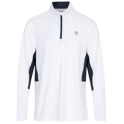 PUMA Pure 2.0 Zip Neck Golf Sweater