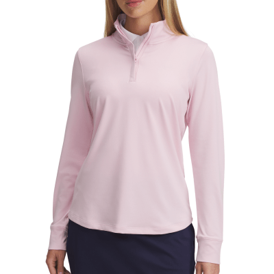 Under Armour Ladies Playoff Zip Neck sweater