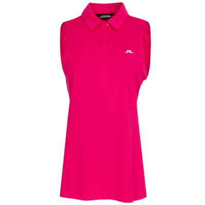J Lindeberg Dena Sleeveless Ladies Golf Polo Shirt