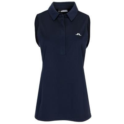 J Lindeberg Dena Sleeveless Ladies Golf Polo Shirt