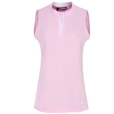 J Lindeberg Leya Sleeveless Ladies Golf Polo Shirt