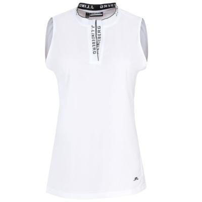 J Lindeberg Leya Sleeveless Ladies Golf Polo Shirt