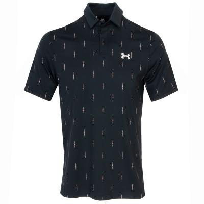 Under Armour Tee To Green Printed Polo Shirt