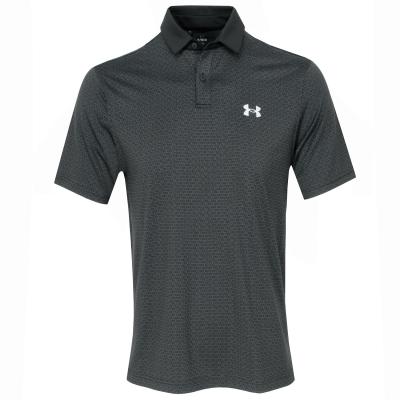 Under Armour Tee To Green Printed Polo Shirt