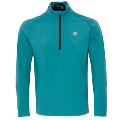 Greyson Gratiot Zip Neck Sweater