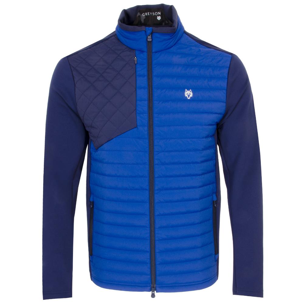 Greyson Jacket - Navy and Black Houndstooth Wool