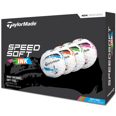 TaylorMade Speed Soft Ink Multipack Golf Balls
