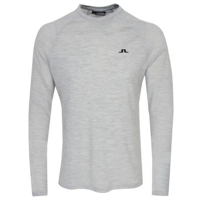 J Lindeberg Brent Wool Long Sleeve T-Shirt