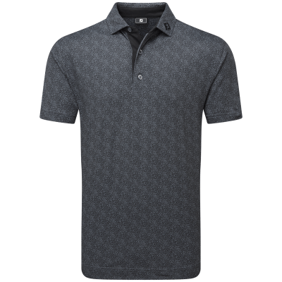 FootJoy Speckle Print Pique Golf Polo Shirt