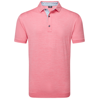 FootJoy Heather Lisle with Trim Golf Polo Shirt