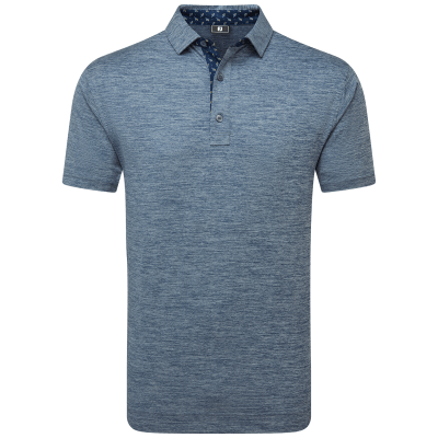 FootJoy Heather Lisle with Trim Golf Polo Shirt