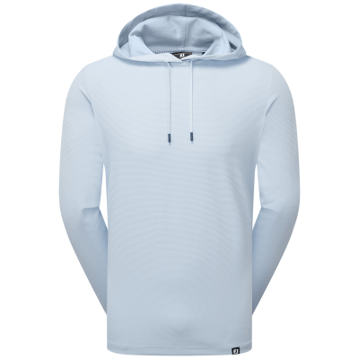 FootJoy Ottoman Jacquard Golf Hoodie - Pistachio FootJoy Ottoman Jacquard Golf Hoodie - Pistachio
