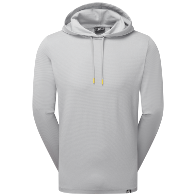 FootJoy Ottoman Jacquard Golf Hoodie - Pistachio FootJoy Ottoman Jacquard Golf Hoodie - Pistachio