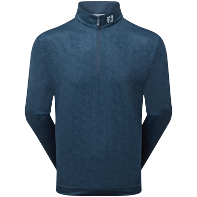 FootJoy Speckle Print Chill-Out Zip Neck Golf Sweater