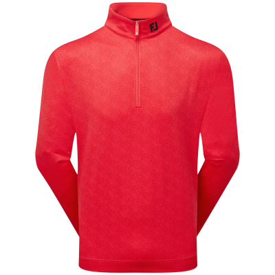 FootJoy Speckle Print Chill-Out Zip Neck Golf Sweater