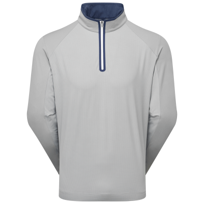 FootJoy TempoSeries Mixed Texture Chill-Out Zip Neck Golf Sweater