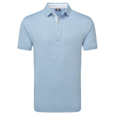 FootJoy Heather Lisle with Trim Golf Polo Shirt