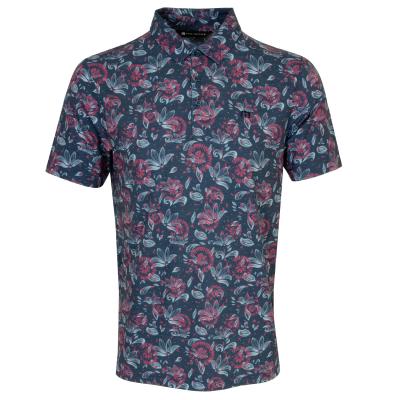 TravisMathew Featherweight Flourish Golf Polo Shirt