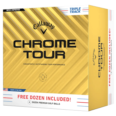 Callaway Chrome Tour Triple Track 4 for 3 Promotion Golf Balls