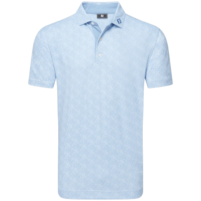FootJoy Speckle Print Pique Golf Polo Shirt