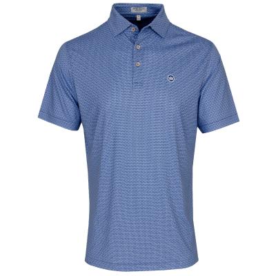 Peter Millar Vega Performance Jersey Golf Polo Shirt