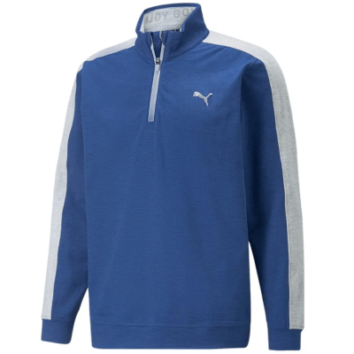 PUMA Cloudspun T7 Zip Neck Sweater
