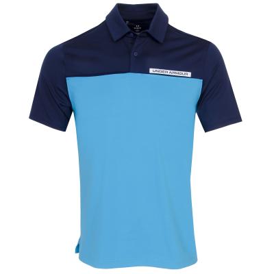 Under Armour Tee To Green Colour Block Polo Shirt