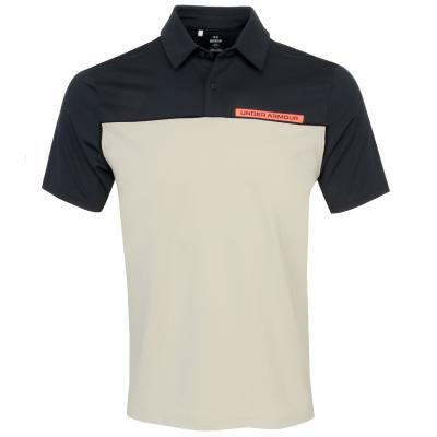 Under Armour Tee To Green Colour Block Polo Shirt