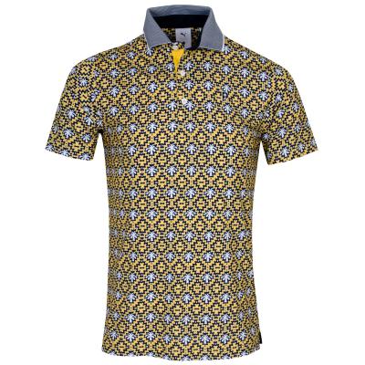 PUMA X PTC Tile Golf Polo Shirt