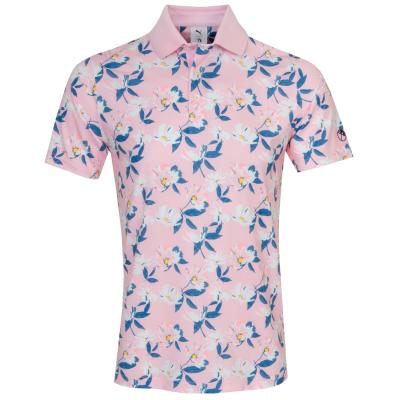 PUMA x Arnold Palmer Spring Florals Golf Polo Shirt