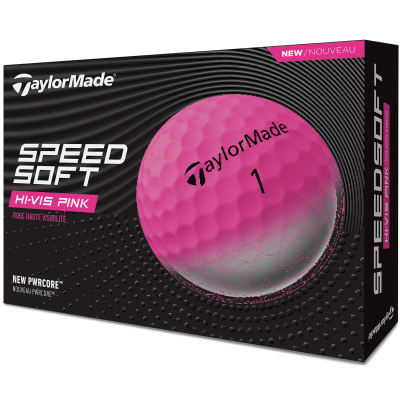 TaylorMade Speed Soft Hi-Vis Golf Balls