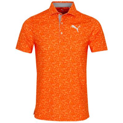 PUMA Peach Stand Golf Polo Shirt