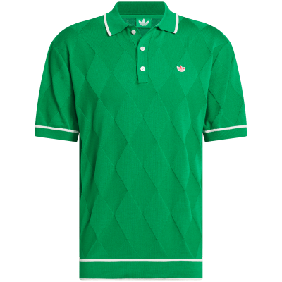 adidas Golf Originals S Knit Golf Polo Shirt