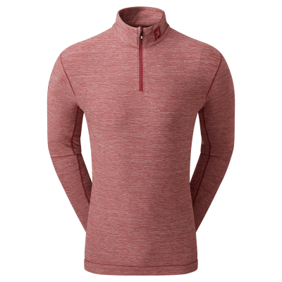 FootJoy Heather Space Dye Chill Out Zip Neck Golf Sweater