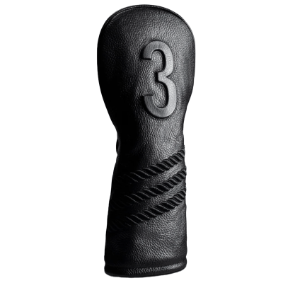 Vessel Lux Embosse Striped Golf Fairway 3 Headcover