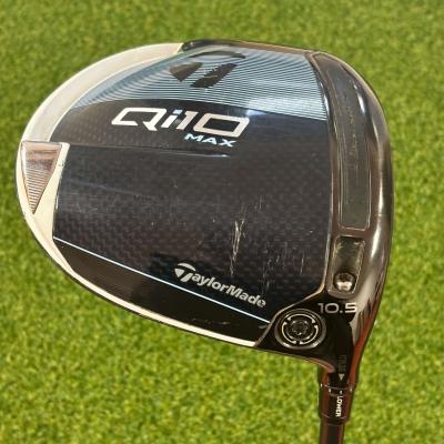 TaylorMade Qi10 MAX Designer Series Blue Golf Driver - Used