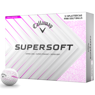 Callaway Supersoft Splatter Golf Balls
