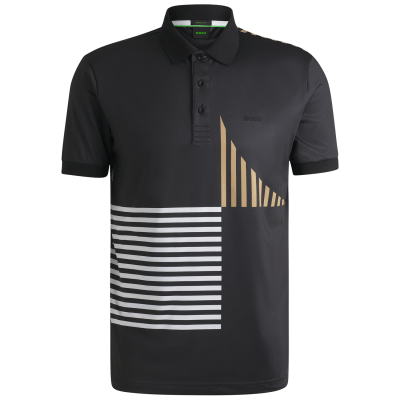 BOSS Paddy Striped C1 Golf Polo Shirt