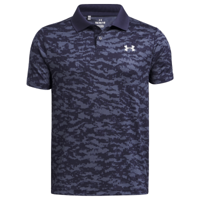 Under Armour Juniors Matchplay Printed Polo Shirt